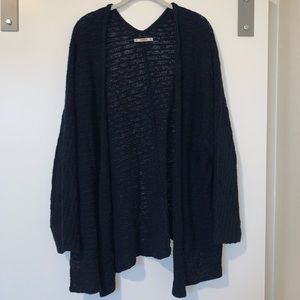 Pull&Bear 💙 Oversized Navy Blue Cardigan
